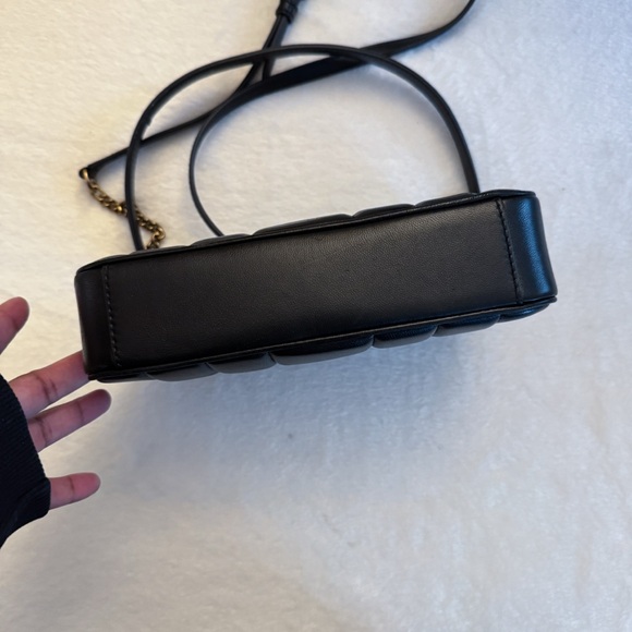 Tory Burch Black Crossbody Bag with Gold Accents - Picture 3 of 5